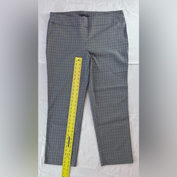 Hilary Radleyโ Glen Plaid Slim Fit Dress Pants - Womens 2X - Picture 6 of 12